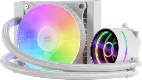 Photo de Kit Watercooling AIO Mars Gaming ML-One RGB - 120mm (Blanc)