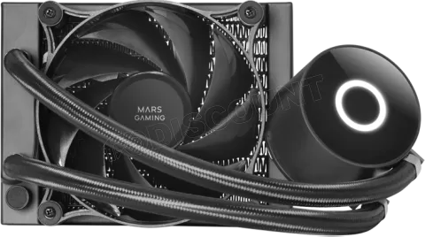 Photo de Kit Watercooling AIO Mars Gaming ML-Pro - 120mm (Noir)