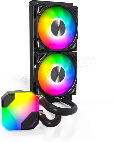 Photo de Kit Watercooling AIO Montech HyperFlow RGB - 240mm (Noir)