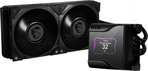 Photo de Kit Watercooling AIO MSI Meg CoreLiquid S - 280mm (Noir)