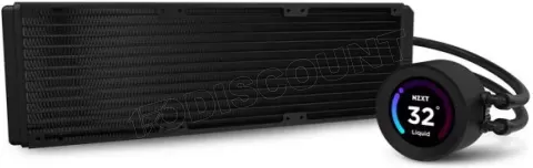 Photo de Kit Watercooling AIO NZXT Kraken Elite - 360mm (Noir)