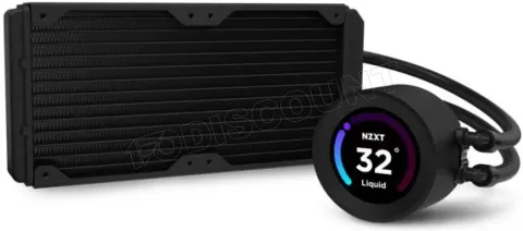 Photo de Kit Watercooling AIO NZXT Kraken Elite RGB - 240mm (Noir)
