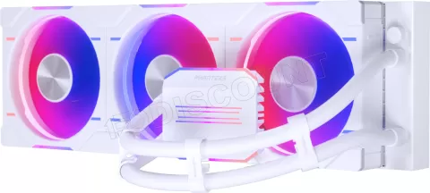 Photo de Kit Watercooling AIO Phanteks Glacier One D30 RGB - 360mm (Blanc)