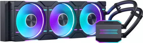 Photo de Kit Watercooling AIO Phanteks Glacier One D30 RGB - 360mm (Noir)