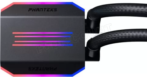 Photo de Kit Watercooling AIO Phanteks Glacier One D30 RGB - 360mm (Noir)