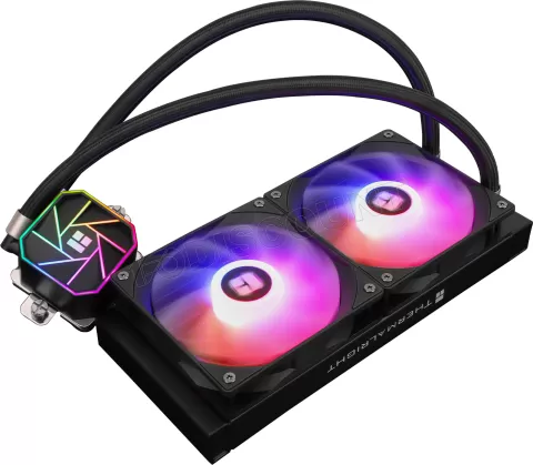 Photo de Kit Watercooling AIO Thermalright Aqua Elite V3 RGB - 240mm (Noir) Version SI
