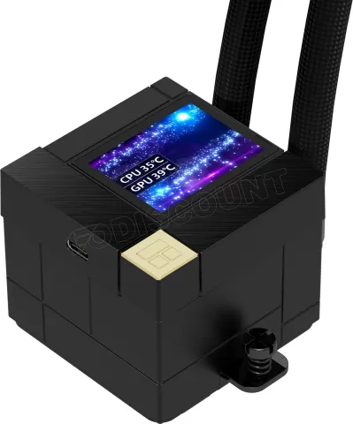 Photo de Kit Watercooling AIO Thermalright Core Matrix Vision RGB - 360mm (Noir)