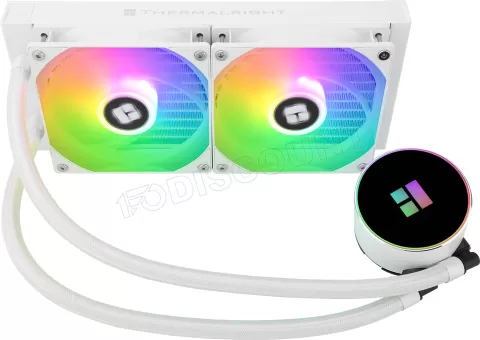 Photo de Kit Watercooling AIO Thermalright Frozen Magic V2 RGB - 240mm (Blanc)