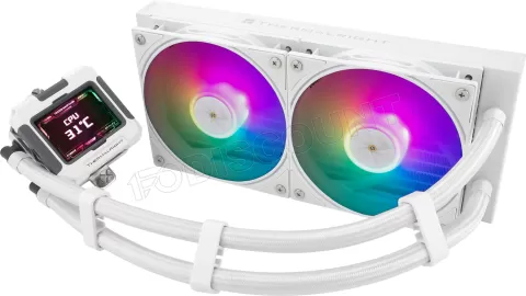 Photo de Kit Watercooling AIO Thermalright Frozen Warframe RGB - 240mm (Blanc)