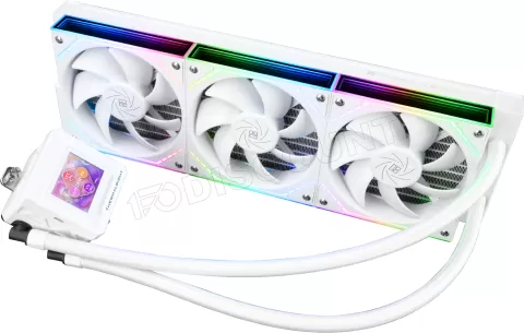 Photo de Kit Watercooling AIO Thermalright Frozen Warframe SE V2 RGB - 360mm (Blanc)