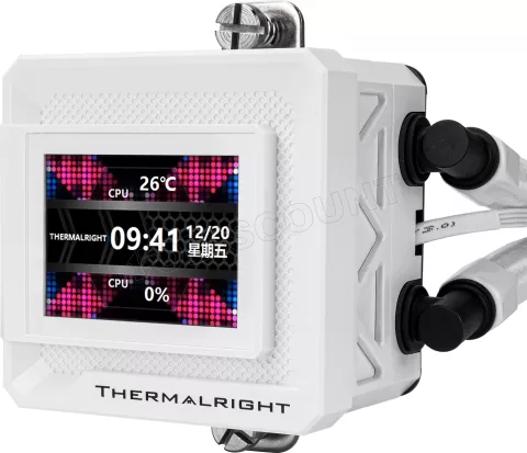 Photo de Kit Watercooling AIO Thermalright Frozen Warframe SE V2 RGB - 360mm (Blanc)