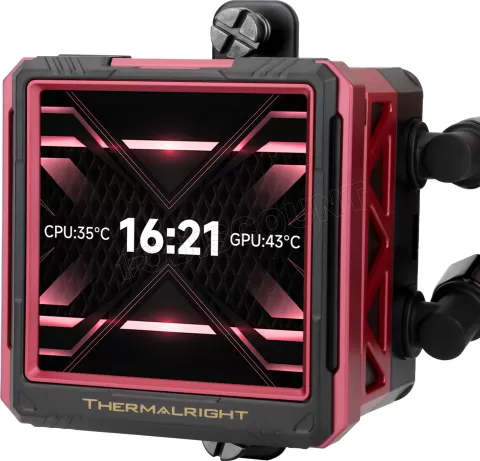 Photo de Kit Watercooling AIO Thermalright Frozen Warframe Ultra RGB - 360mm (Noir)
