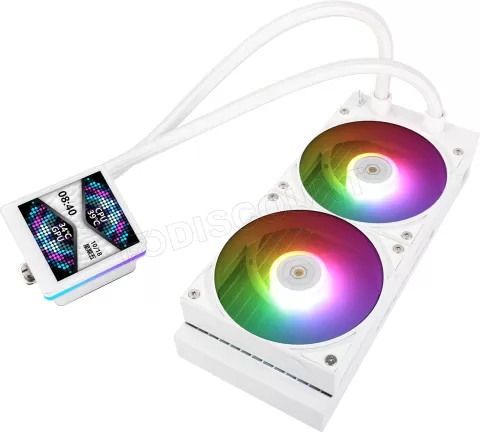 Photo de Kit Watercooling AIO Thermalright Grand Vision RGB - 240mm (Blanc)