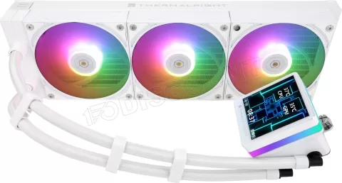 Photo de Kit Watercooling AIO Thermalright Grand Vision RGB - 360mm (Blanc)