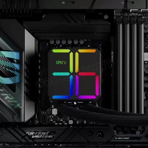 Photo de Kit Watercooling AIO Thermalright Magic Qube RGB - 360mm (Noir)