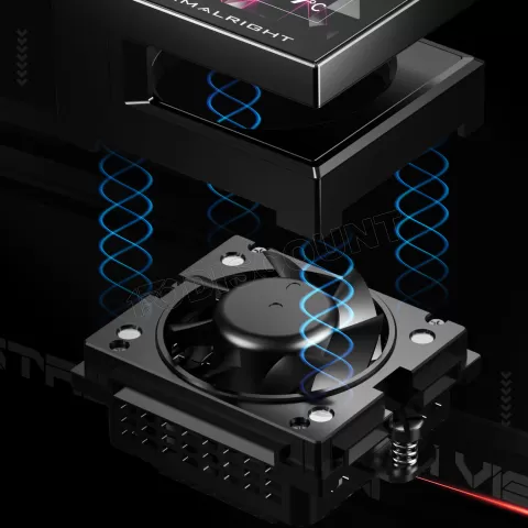 Photo de Kit Watercooling AIO Thermalright Stream Vision RGB - 360mm (Noir)