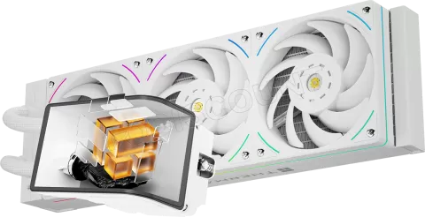 Photo de Kit Watercooling AIO Thermalright Wonder Vision UB RGB - 360mm (Blanc)