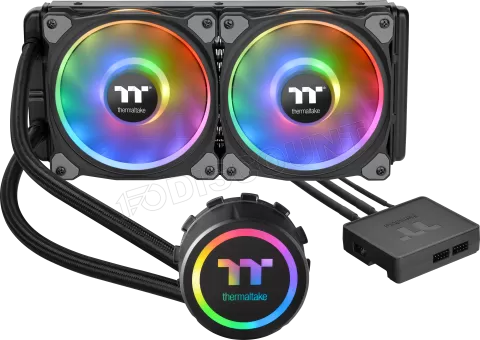 Photo de Kit Watercooling AIO Thermaltake Floe DX RGB - 240mm (Noir)