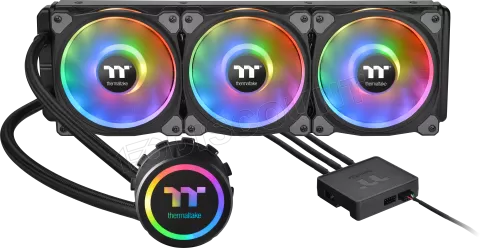 Photo de Kit Watercooling AIO Thermaltake Floe DX RGB - 360mm (Noir)