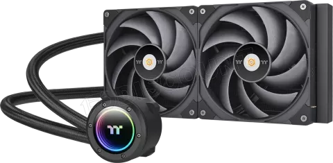 Photo de Kit Watercooling AIO Thermaltake ToughLiquid Ex Pro RGB - 240mm (Noir)