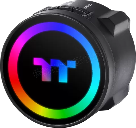 Photo de Kit Watercooling AIO Thermaltake ToughLiquid RGB - 360mm (Noir)