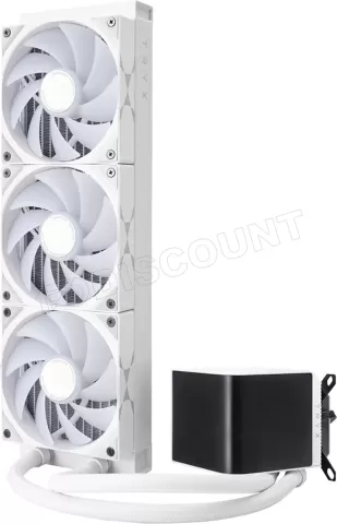 Photo de Kit Watercooling AIO Tryx Panorama RGB - 360mm (Blanc)