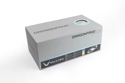 Photo de Kit Watercooling AIO Valkyrie Dragonfang RGB - 240mm (Blanc)