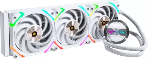 Photo de Kit Watercooling AIO Valkyrie Dragonfang RGB - 360mm (Blanc)