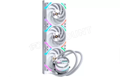 Photo de Kit Watercooling AIO Valkyrie Dragonfang RGB - 360mm (Blanc)