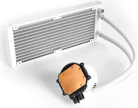 Photo de Kit Watercooling AIO Valkyrie Jarn RGB - 280mm (Blanc)