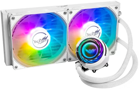 Photo de Kit Watercooling AIO Valkyrie Jarn RGB - 280mm (Blanc)