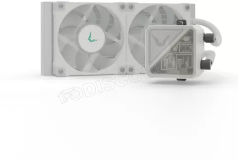 Photo de Kit Watercooling AIO Valkyrie V-Lite RGB - 240mm (Blanc)