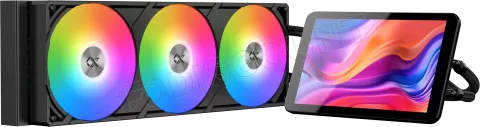 Photo de Kit Watercooling AIO Xigmatek Connect Pro RGB - 360mm (Noir)