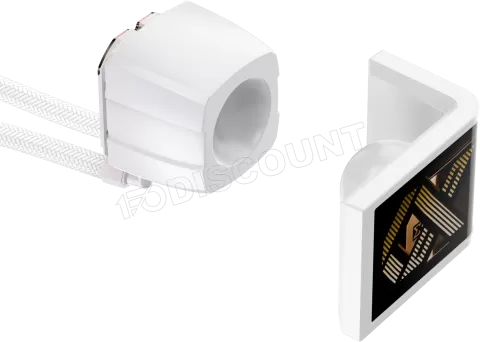 Photo de Kit Watercooling AIO Xigmatek Connect Ultra RGB - 360mm (Blanc)