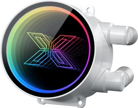 Photo de Kit Watercooling AIO Xigmatek Fenix II RGB - 240mm (Blanc)