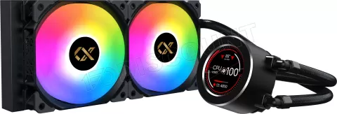 Photo de Kit Watercooling AIO Xigmatek Frozr-O II RGB - 240mm (Noir)