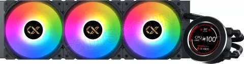Photo de Kit Watercooling AIO Xigmatek Frozr-O II RGB - 360mm (Noir)