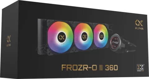 Photo de Kit Watercooling AIO Xigmatek Frozr-O II RGB - 360mm (Noir)
