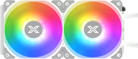 Photo de Kit Watercooling AIO Xigmatek Liquid Killer X RGB - 240mm (Blanc)