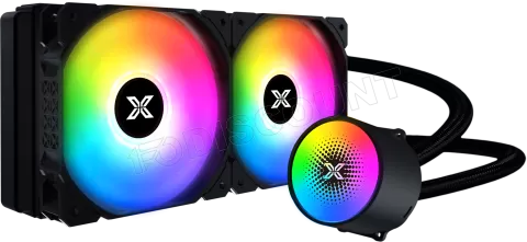Photo de Kit Watercooling AIO Xigmatek Liquid Killer X RGB - 240mm (Noir)