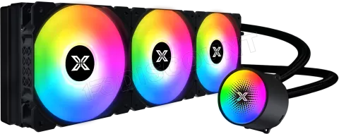 Photo de Kit Watercooling AIO Xigmatek Liquid Killer X RGB - 360mm (Noir)
