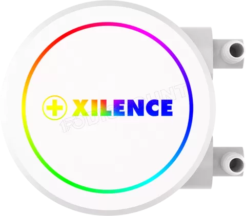 Photo de Kit Watercooling AIO Xilence LiQuRizer LQ240 ARGB 240mm (Blanc)