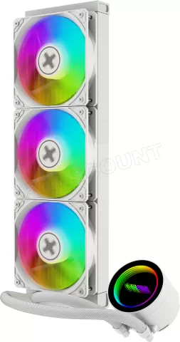 Photo de Kit Watercooling AIO Xilence Wak LiQuRizer LQ.G RGB - 360mm (Blanc)