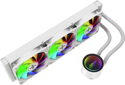 Photo de Kit Watercooling AIO Xilence Wak LiQuRizer LQ.G RGB - 360mm (Blanc)