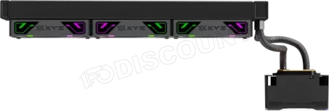 Photo de Kit Watercooling AIO XYZ Hydrotemp RGB - 360mm (Noir)