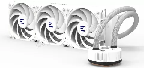 Photo de Kit Watercooling AIO Zalman Reserator5 Z RGB - 360mm (Blanc)