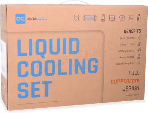 Photo de Kit Watercooling complet Alphacool Core Storm XT45 - 240mm (Noir)