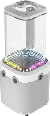 Photo de Kit Watercooling complet Corsair Hydro X iCue Link XH505i RX RGB - 360mm (Blanc)