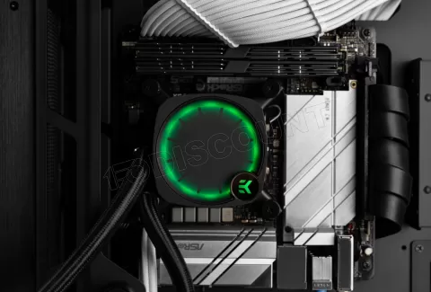 Photo de Kit Watercooling Ekwb AIO Nucleus Lux RGB - 240mm (Noir)