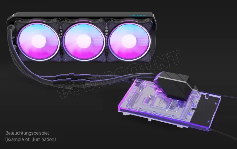 Photo de Kit Watercooling GPU AIO Alphacool Eiswolf 2 RTX 4080 Founders Edition RGB - 360mm (Noir)